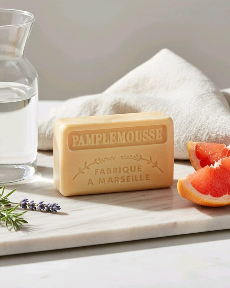 Greipfrutų muilas su taukmedžio sviestu