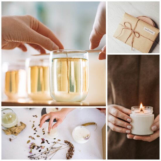 Žvakių dirbtuvių bilietas | Gruodis